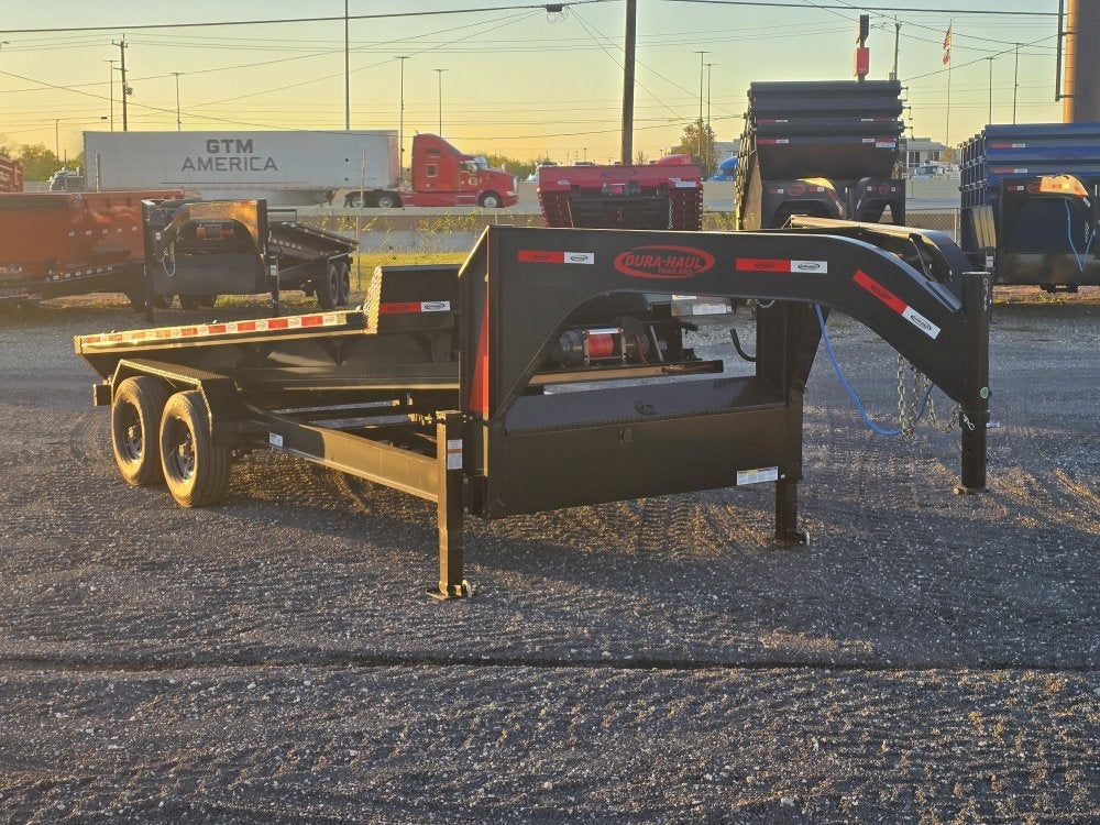 16' RKO GN Roll Off Base Trailer (2) 8K Axles, Winch - Roll Off Base Trailer/RO 16' Gooseneck - Stryker Dealership Group