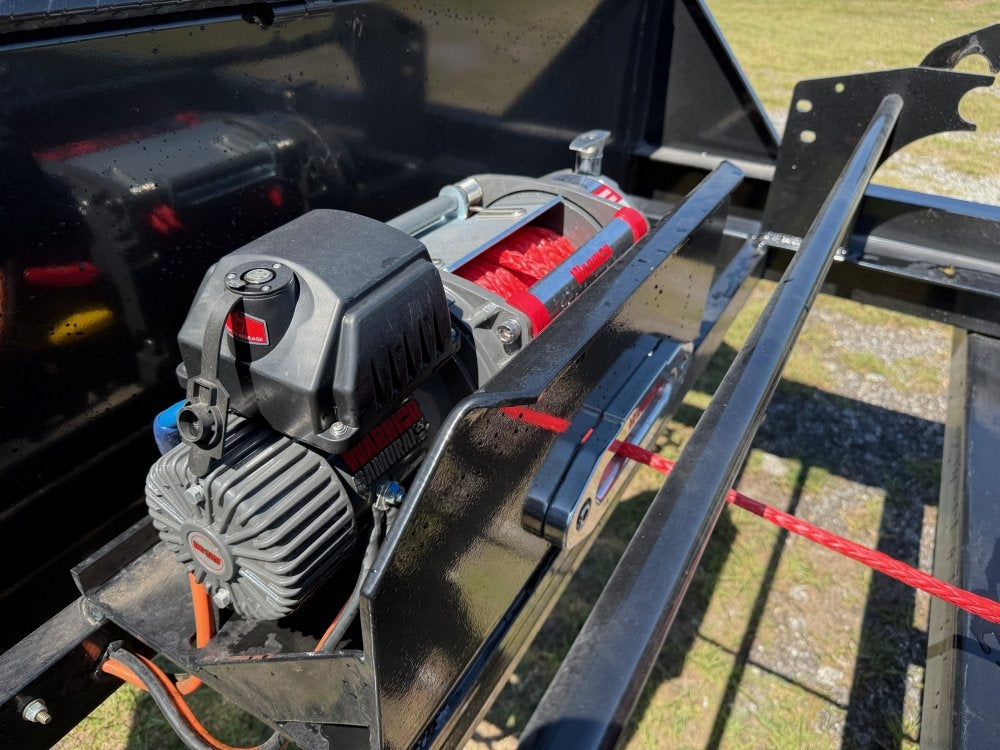 16' RKO GN Roll Off Base Trailer (2) 8K Axles, Winch - 16' Gooseneck/Roll Off Base Trailer - Stryker Dealership Group