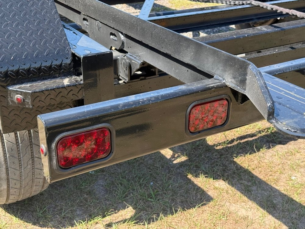 16' RKO GN Roll Off Base Trailer (2) 8K Axles, Winch - 16' Gooseneck/Roll Off Base Trailer - Stryker Dealership Group
