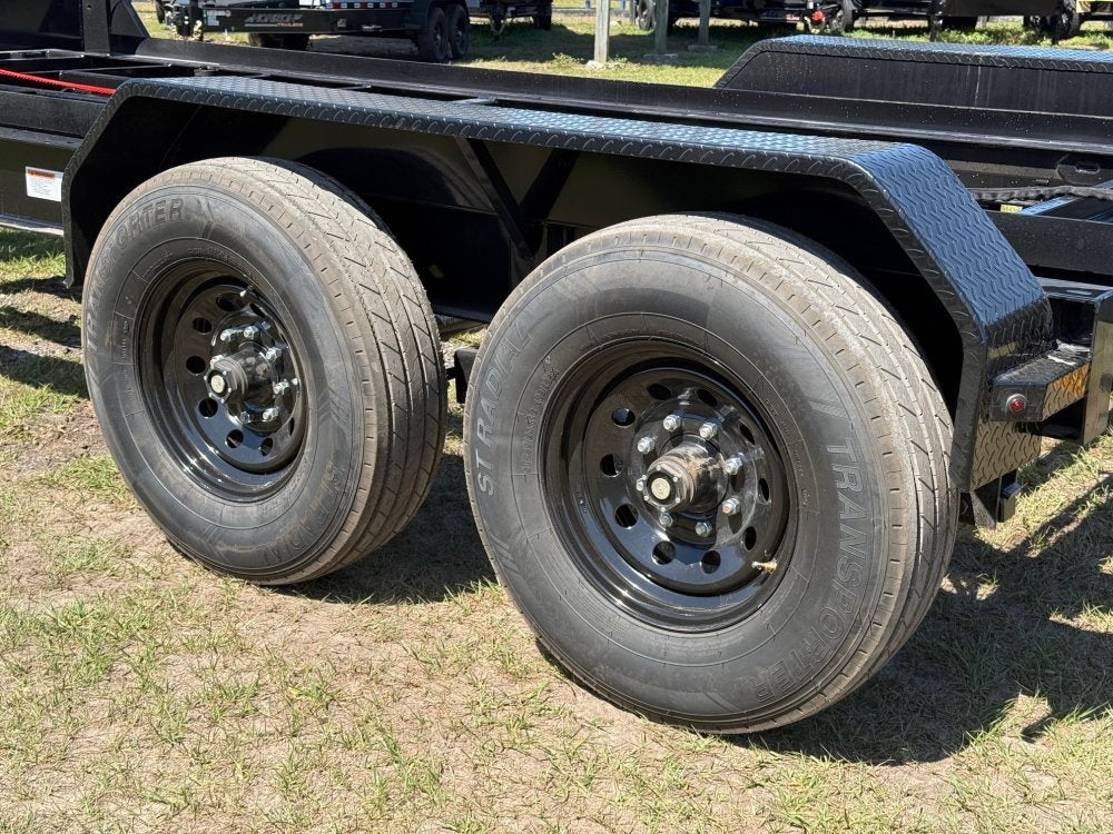 16' RKO GN Roll Off Base Trailer (2) 8K Axles, Winch - 16' Gooseneck/Roll Off Base Trailer - Stryker Dealership Group