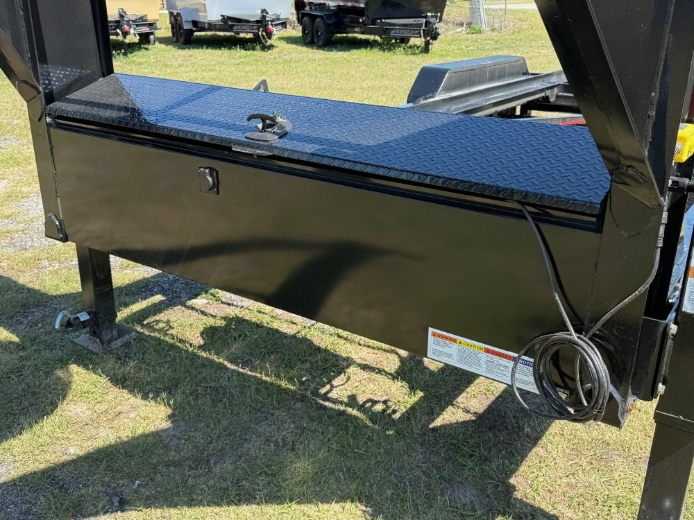 16' RKO GN Roll Off Base Trailer (2) 8K Axles, Winch - 16' Gooseneck/Roll Off Base Trailer - Stryker Dealership Group