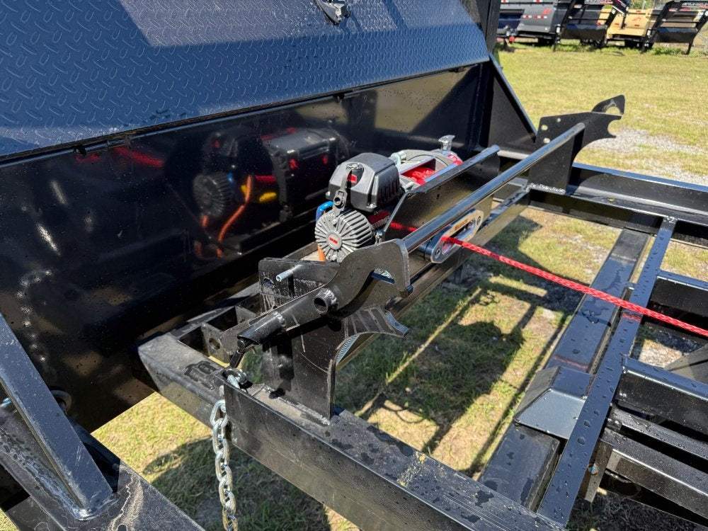 16' RKO GN Roll Off Base Trailer (2) 8K Axles, Winch - 16' Gooseneck/Roll Off Base Trailer - Stryker Dealership Group