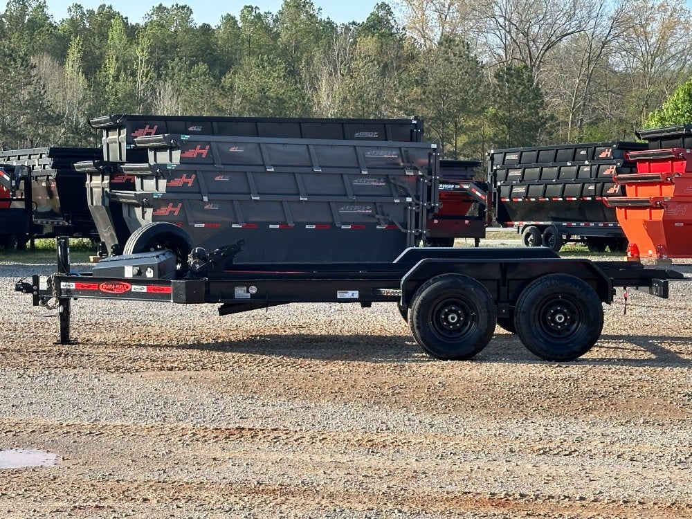 16' RRO Roll Off Base Trailer (2) 7K Axles, Winch - 16' Bumper Pull/Roll Off Base Trailer - Stryker Dealership Group