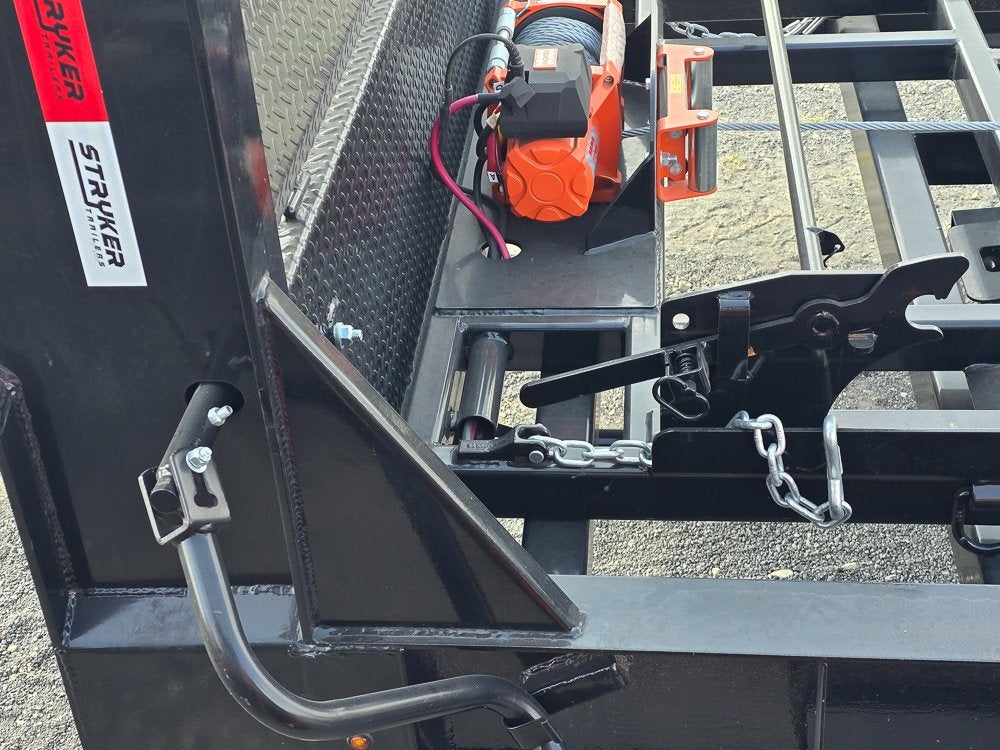 16' Stryker Gooseneck Roll Off Base Trailer - (2) 8K Axles - Roll Off Base Trailer/RO 16' Gooseneck - Stryker Dealership Group