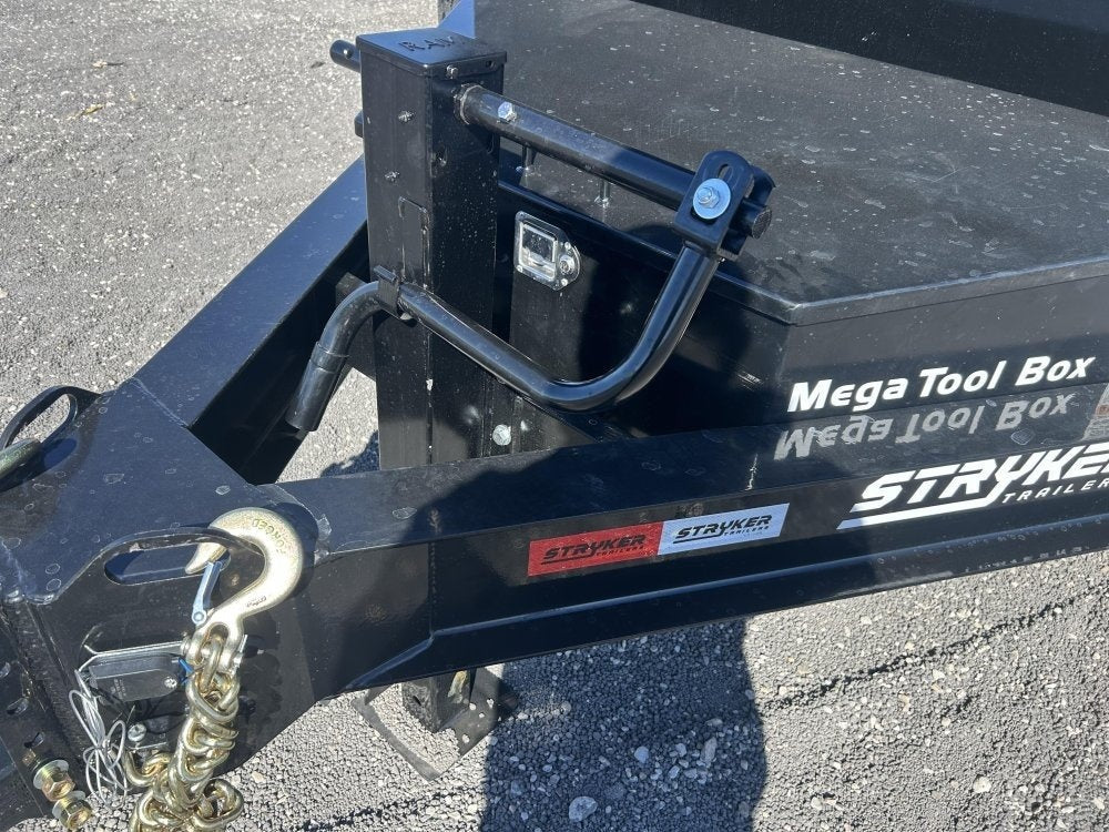 16' Stryker SDT Bumper Pull Dump Trailer 36" Side Walls - (2) 7k Axles - Bumper Pull Dump - Dump Trailers - Stryker Dealership Group