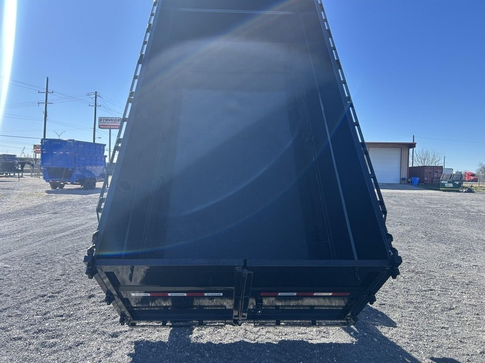 16' Stryker SDT Bumper Pull Dump Trailer 36" Side Walls - (2) 7k Axles - Bumper Pull Dump - Dump Trailers - Stryker Dealership Group