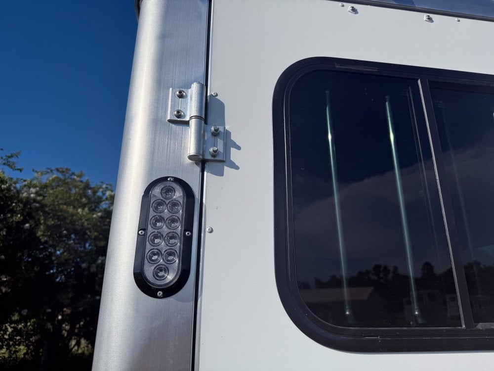 16' Sundowner 2 Horse Supertack - White - Porch Lights - 2 Horse/Horse Trailers - Stryker Dealership Group