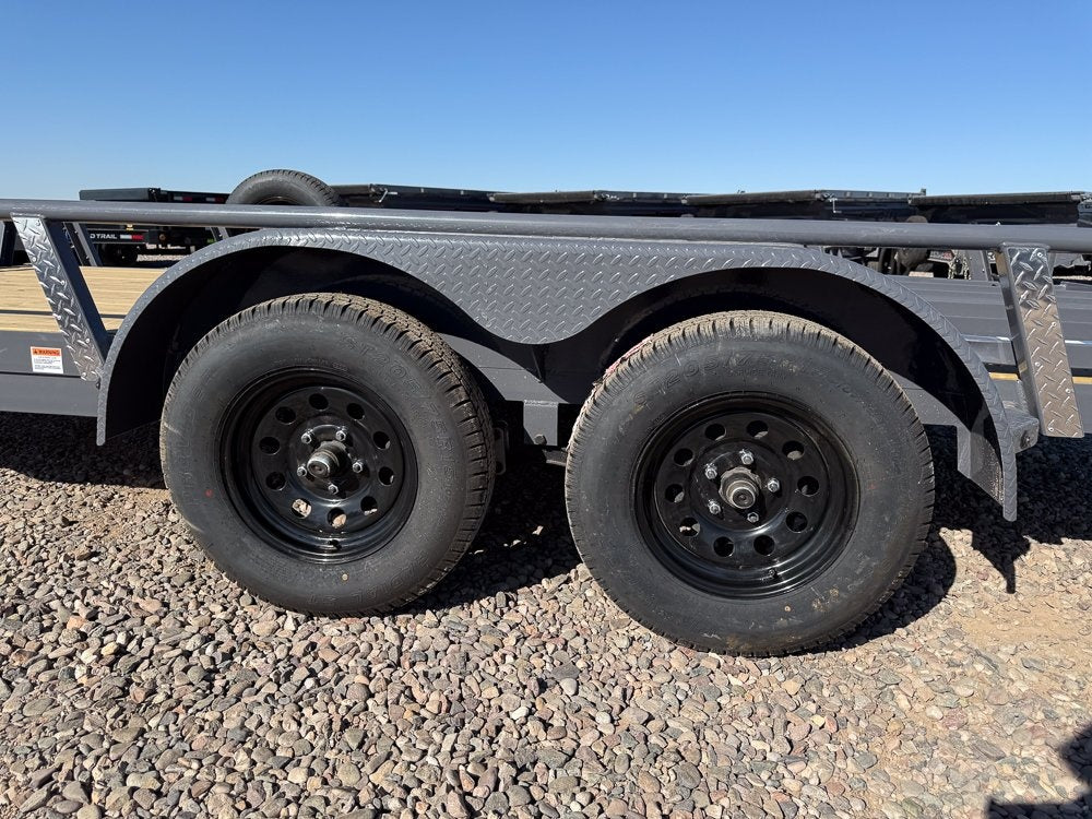 16' UTX Bumper Pull Utility (2) 3.5k Axles, 4' Mesh Flip Ramp - Utility & SXS - Stryker Dealership Group