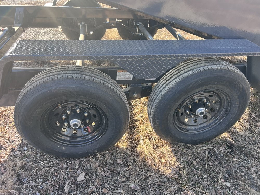 16' x 83" Iron Bull DCB Bumper Pull Dump Trailer 20" Side Walls - (2) 7,000 lb Axles - Bumper Pull Dump - Dump Trailers - Stryker Dealership Group