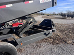 16' x 83" Iron Bull DCB Bumper Pull Dump Trailer 20" Side Walls - (2) 7,000 lb Axles - Bumper Pull Dump - Dump Trailers - Stryker Dealership Group