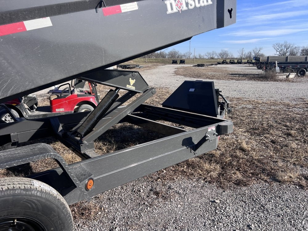 16' x 83" Iron Bull DCB Bumper Pull Dump Trailer 20" Side Walls - (2) 7,000 lb Axles - Bumper Pull Dump - Dump Trailers - Stryker Dealership Group