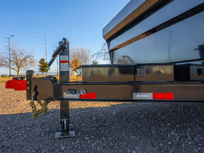 16' x 83" Iron Bull DTB Bumper Pull Dump Trailer 36" Side Walls - (2) 7,000 lb Axles - Bumper Pull Dump - Dump Trailers - Stryker Dealership Group