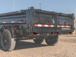 16' x 83" Iron Bull DTB Bumper Pull Dump Trailer 36" Side Walls - (2) 7,000 lb Axles - Bumper Pull Dump - Dump Trailers - Stryker Dealership Group