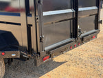 14' Bumper Pull Dump Trailer 36" Sides - 14k GVWR 048612