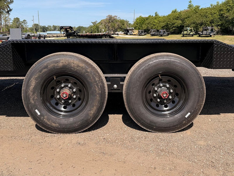 24' Tilt Trailer Drive Over Fenders, Steel Floor, 8K Axles 003822