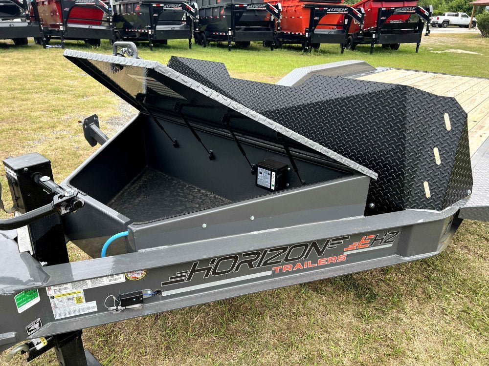 18' EHZ BP Equipment Trailer 2 - 7k Axles Slide in Ramps Drive Over Fenders 2746 - Stryker Dealership Group