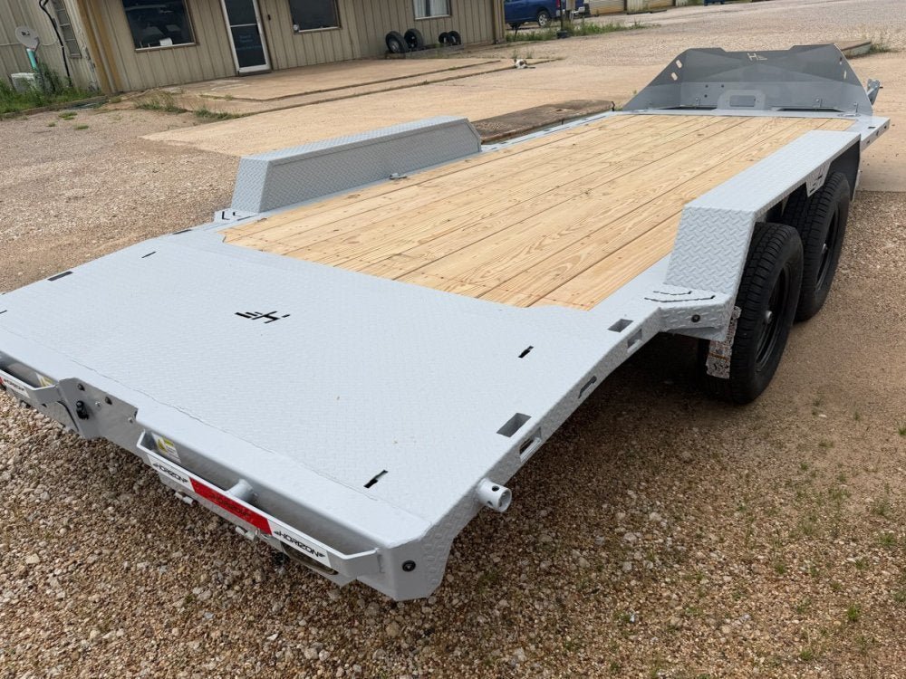18' Horizon CEZ Bumper Pull Single Car Trailer - (2) 3.5K Axles 016083 - Stryker Dealership Group