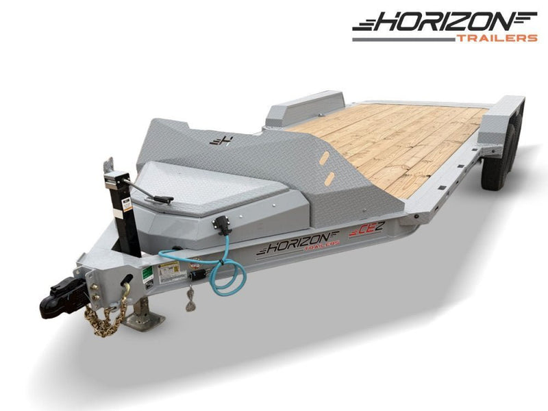18' Horizon CEZ Bumper Pull Single Car Trailer - (2) 3.5K Axles 016083 - Stryker Dealership Group