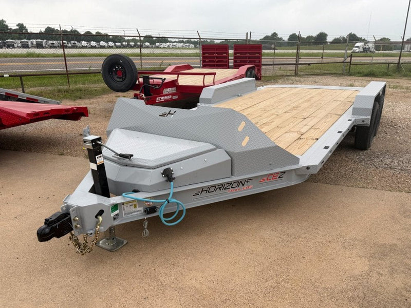 18' Horizon CEZ Bumper Pull Single Car Trailer - (2) 3.5K Axles 016083 - Stryker Dealership Group