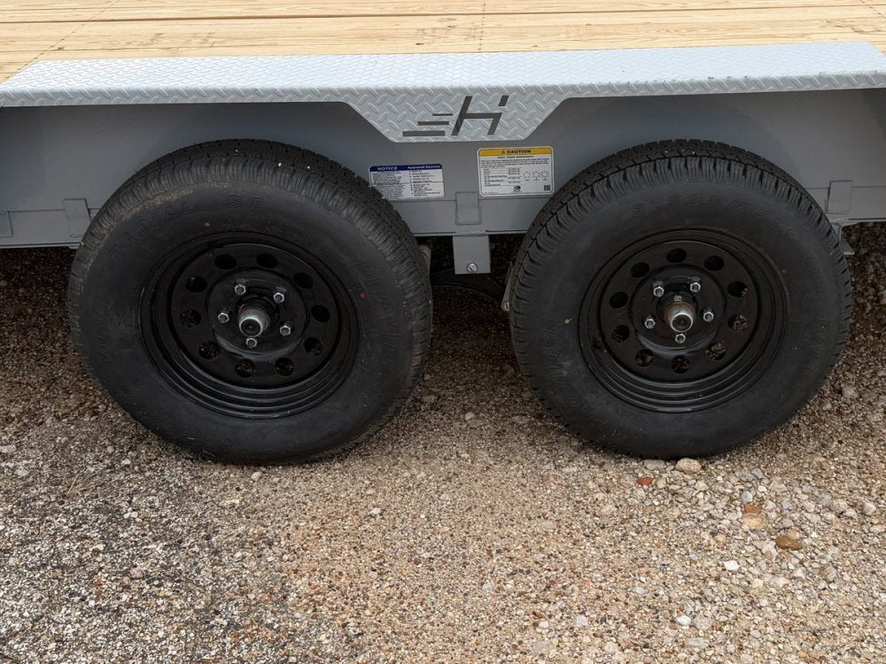 18' Horizon CEZ Bumper Pull Single Car Trailer - (2) 3.5K Axles 016083 - Stryker Dealership Group