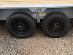 18' Horizon CEZ Bumper Pull Single Car Trailer - (2) 3.5K Axles 016083 - Stryker Dealership Group