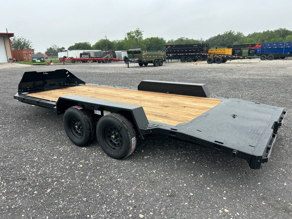 18' Horizon CEZ Bumper Pull Single Car Trailer - (2) 3.5k Axles 16085 - Stryker Dealership Group