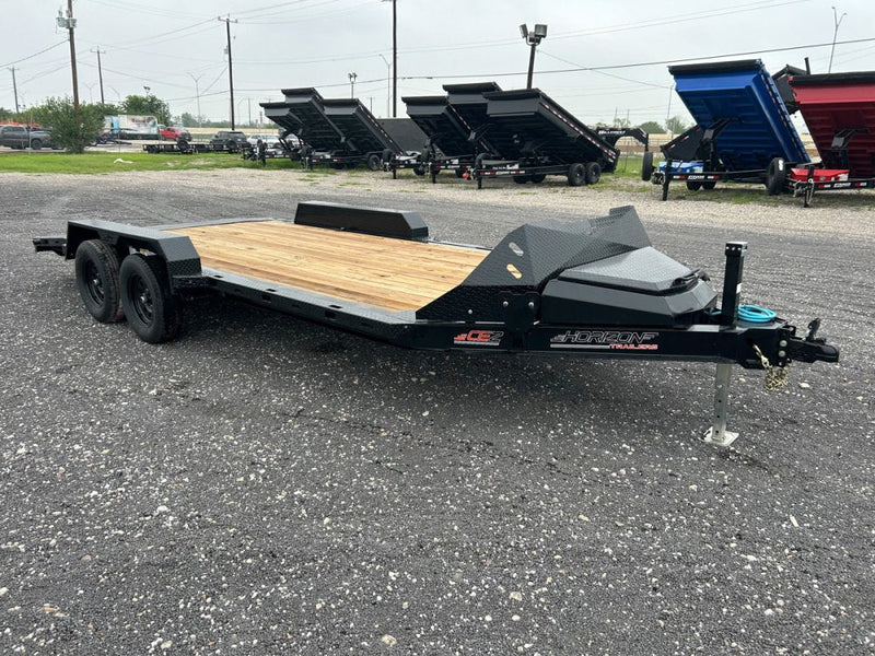 18' Horizon CEZ Bumper Pull Single Car Trailer - (2) 3.5k Axles 16085 - Stryker Dealership Group