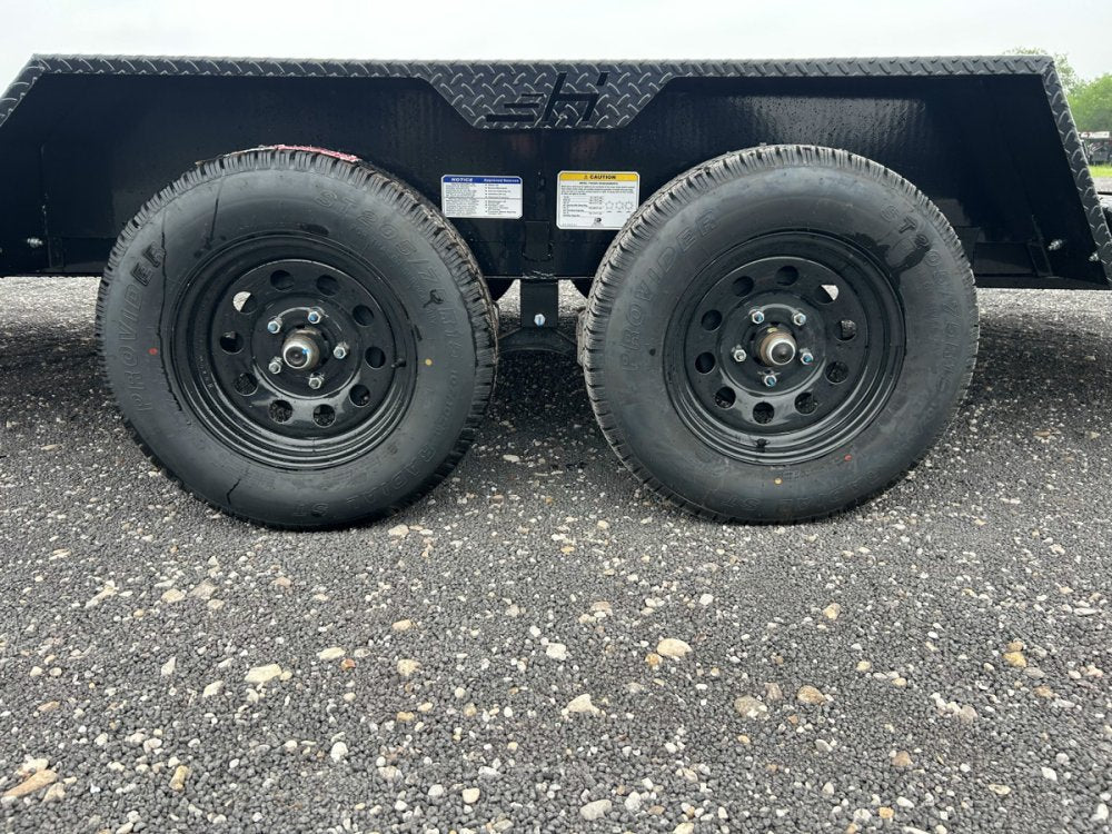 18' Horizon CEZ Bumper Pull Single Car Trailer - (2) 3.5k Axles 16085 - Stryker Dealership Group