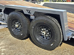 18' Tilt Trailer Lamar (2) 7K Axles 14K GVWR 10K Payload 141282 - Stryker Dealership Group