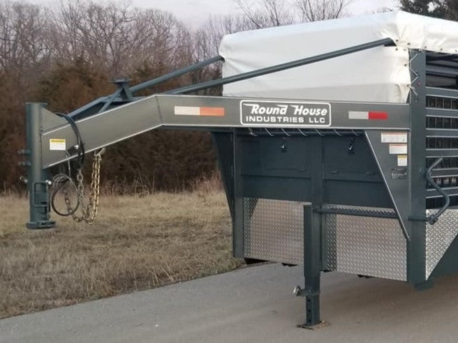 8" I-Beam Gooseneck Construction