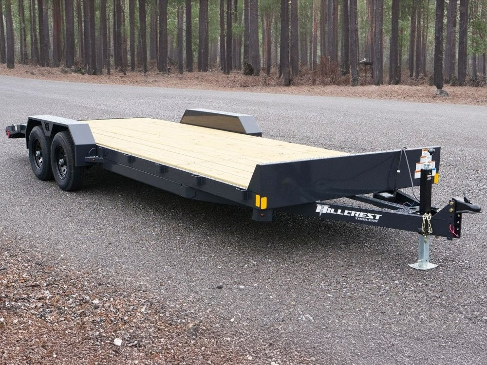 18' BP Car Hauler - Slide In Ramps - 5k Axles - Equipment Trailers - Stryker Dealership Group