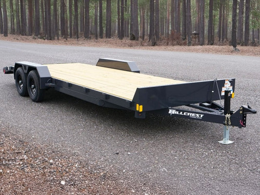 18' BP Car Hauler - Slide In Ramps - 5k Axles - Equipment Trailers - Stryker Dealership Group