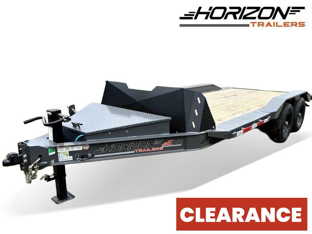 18' EHZ BP Equipment Trailer 2 - 7k Axles Slide in Ramps Drive Over Fenders - Equipment Trailers - Stryker Dealership Group