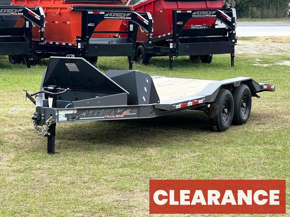 18' EHZ BP Equipment Trailer 2 - 7k Axles Slide in Ramps Drive Over Fenders - Equipment Trailers - Stryker Dealership Group