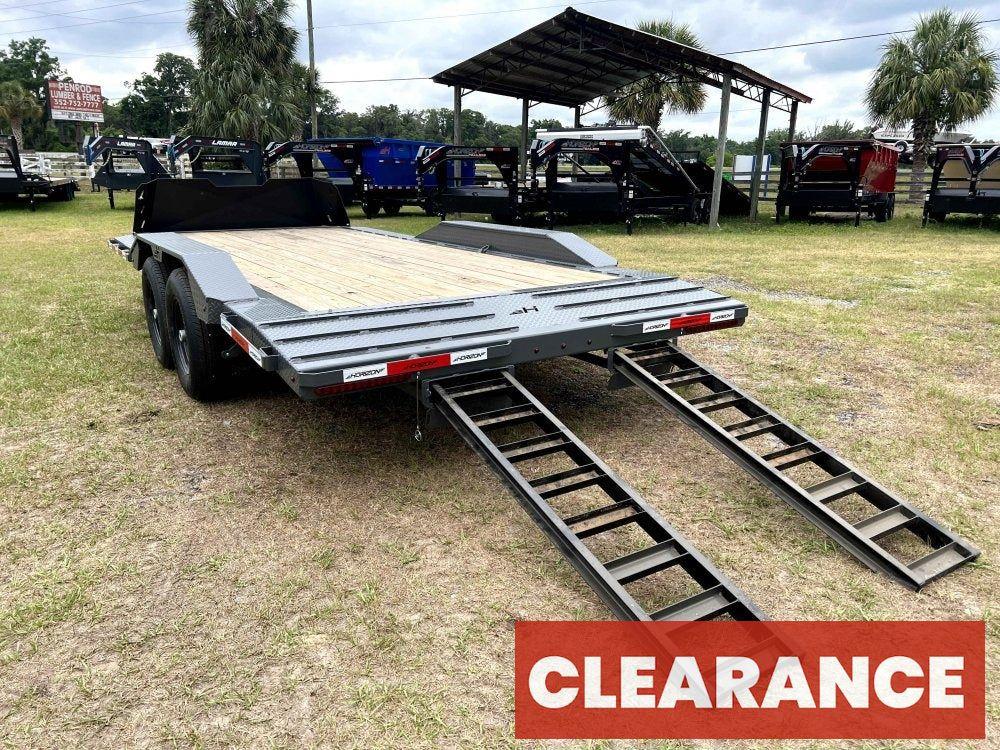 18' EHZ BP Equipment Trailer 2 - 7k Axles Slide in Ramps Drive Over Fenders - Equipment Trailers - Stryker Dealership Group