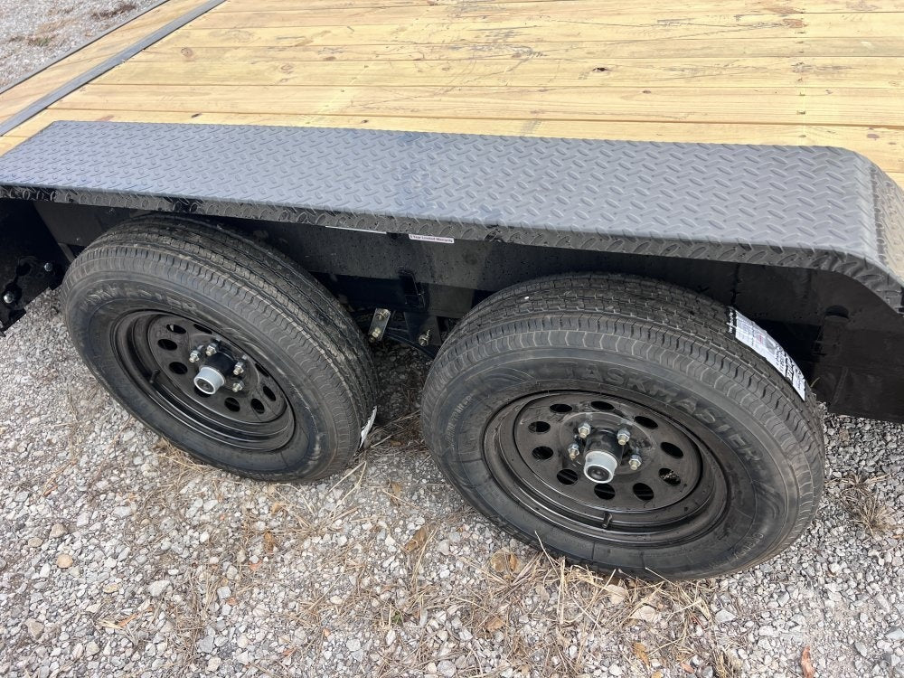 18' Iron Bull EWB Bumper Pull Equipment Trailer Mega Ramps - (2) 3,500 lb Axles - Equipment Trailers - Stryker Dealership Group