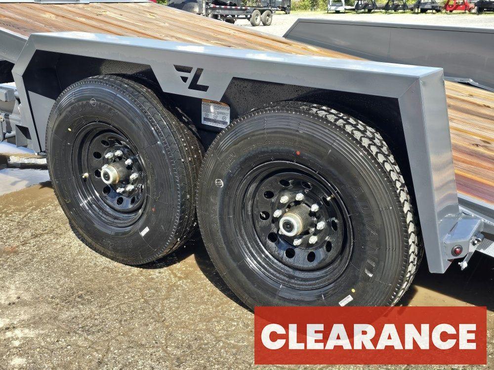 18' Tilt Trailer Lamar (2) 7K Axles 14K GVWR 10K Payload - Equipment Tilt - Stryker Dealership Group