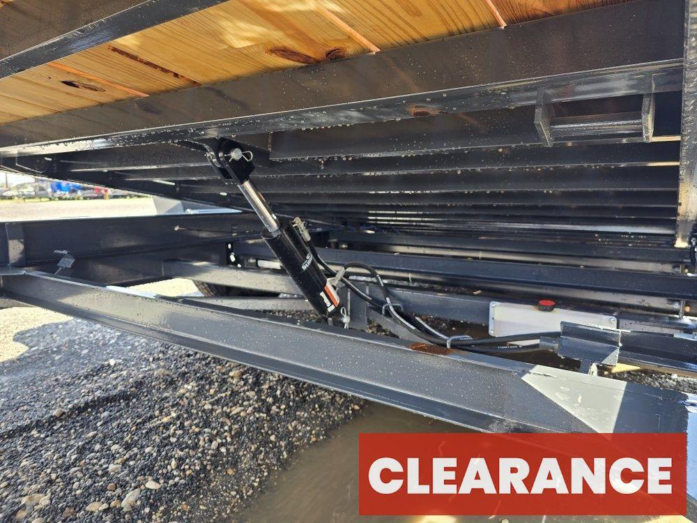 18' Tilt Trailer Lamar (2) 7K Axles 14K GVWR 10K Payload - Equipment Tilt - Stryker Dealership Group