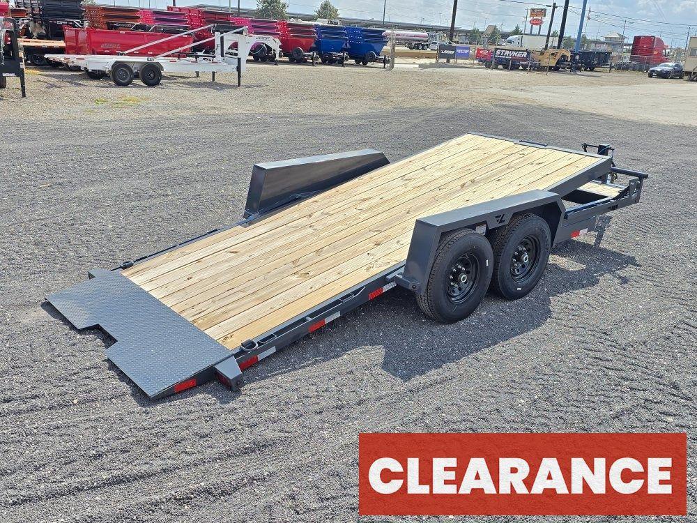 18' Tilt Trailer Lamar (2) 7K Axles 14K GVWR 10K Payload - Equipment Tilt - Stryker Dealership Group