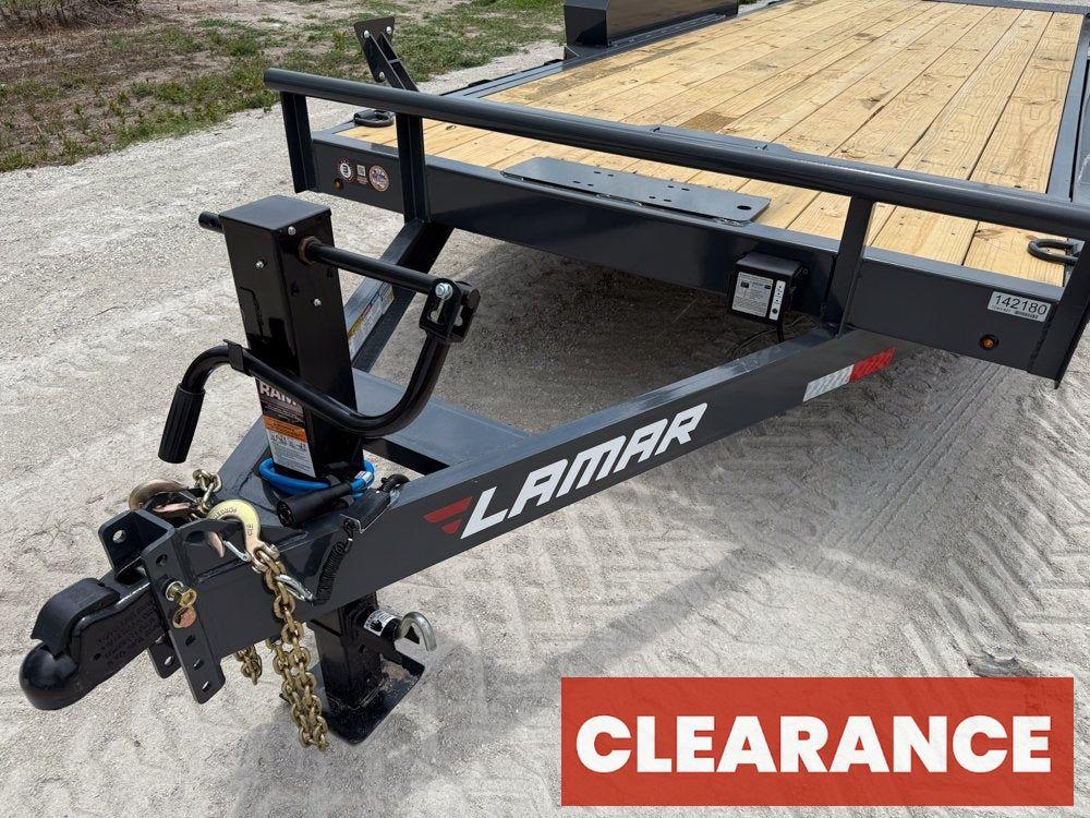 18' Tilt Trailer Lamar (2) 7K Axles 14K GVWR 10K Payload - Equipment Tilt - Stryker Dealership Group