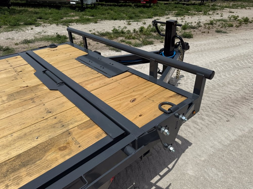 18' Tilt Trailer Lamar (2) 7K Axles 14K GVWR 10K Payload - Equipment Tilt - Stryker Dealership Group
