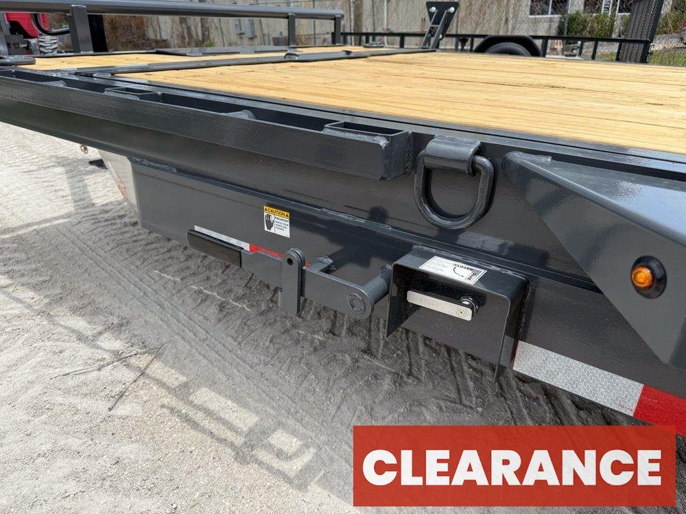 18' Tilt Trailer Lamar (2) 7K Axles 14K GVWR 10K Payload - Equipment Tilt - Stryker Dealership Group