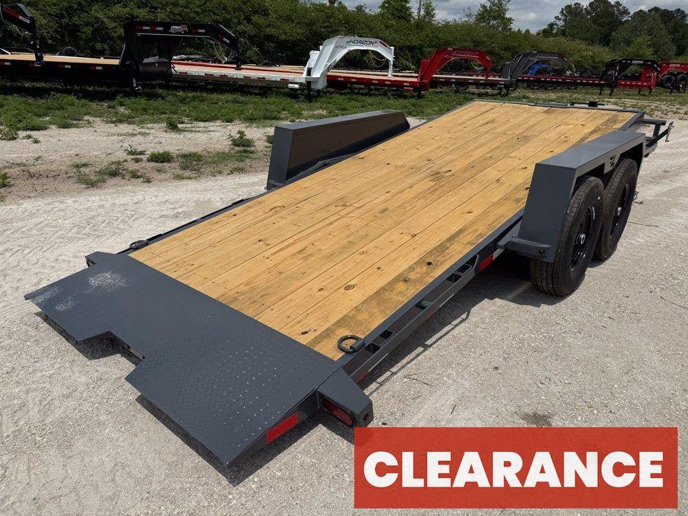 18' Tilt Trailer Lamar (2) 7K Axles 14K GVWR 10K Payload - Equipment Tilt - Stryker Dealership Group