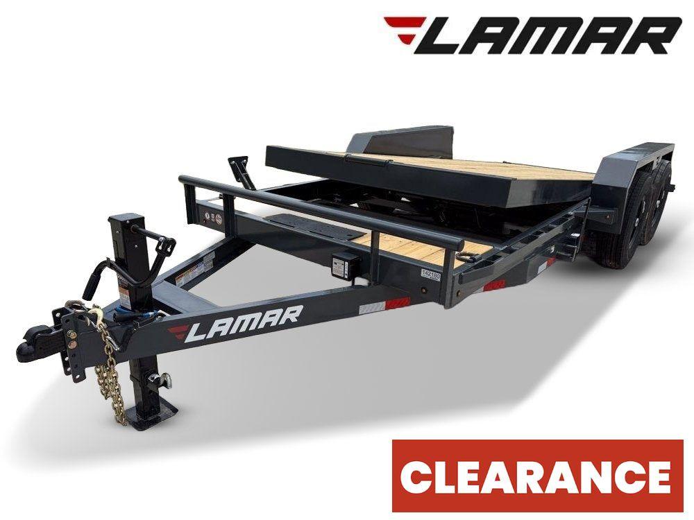 18' Tilt Trailer Lamar (2) 7K Axles 14K GVWR 10K Payload - Equipment Tilt - Equipment Trailers - Stryker Dealership Group