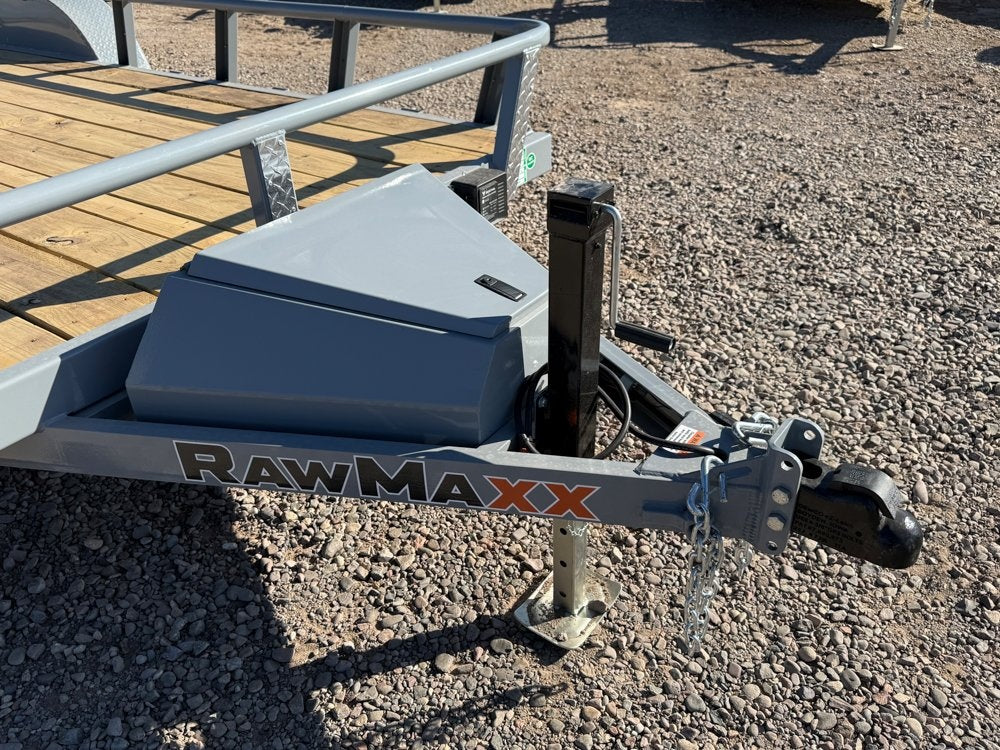 18' UTX Bumper Pull Utility (2) 3.5k Axles, 4' Mesh Flip Ramp - Utility & SXS - Stryker Dealership Group