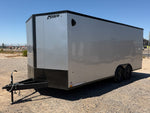 8.5 x 20 Outback DLX Flat Top V Nose Car Hauler (2) - 5200 lbs Axles F14622