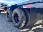 32' Stryker Gooseneck (2) 12K Axles Mega Ramps Dual Wheels 3507