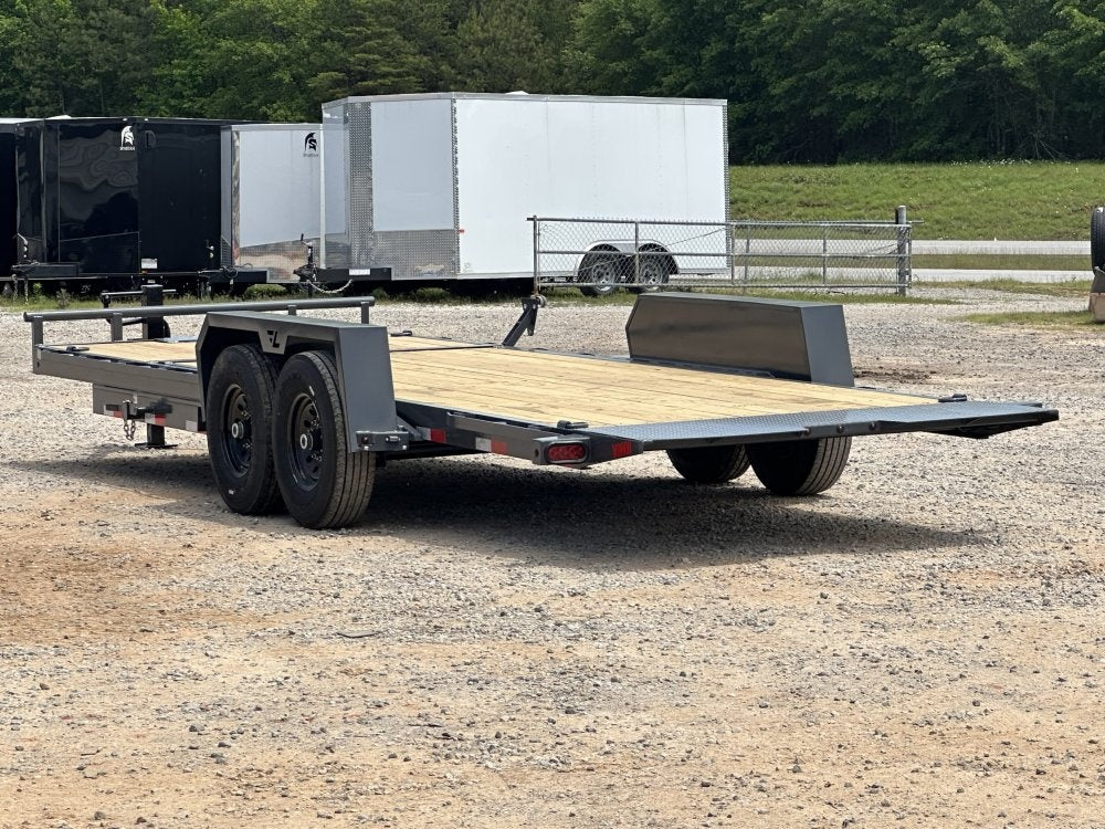 22' Tilt Trailer Lamar (2) 7K Axles 14K GVWR 10K Payload 142183
