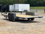 22' Tilt Trailer Lamar (2) 7K Axles 14K GVWR 10K Payload 142183