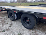 30' Iron Bull FLG Gooseneck Deckover Trailer Mega Ramps - (2) 10,000 lb Axles 914366